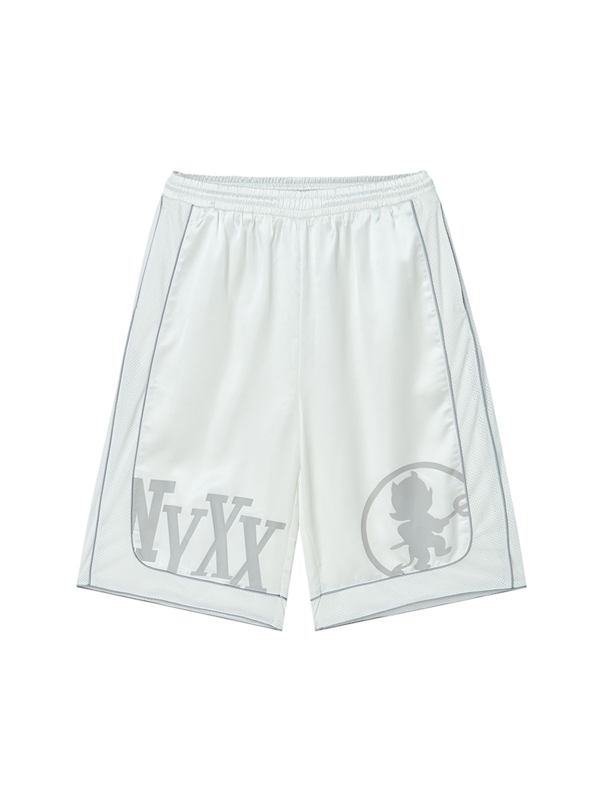 엔와이엑스엑스(NYXX) TNSW BASKETBALL HALF PANTS WHITE