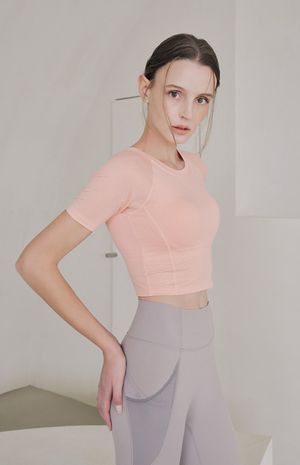 인브라 3부 크롭 반팔티 HTWTS2J11T