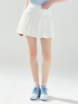 소프트 벌룬 스커트 WHITE