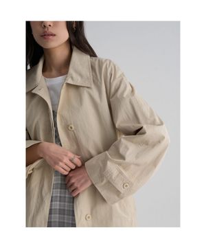 롱 트렌치 맥코트  베이지