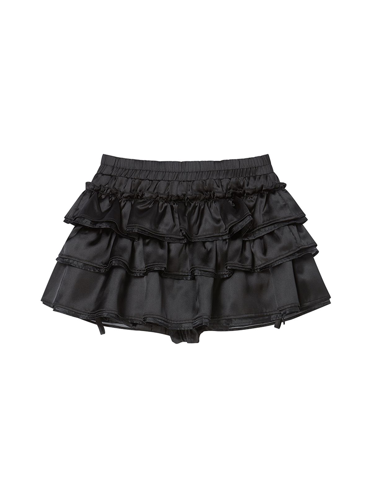 엔와이엑스엑스(NYXX) TNSW FRILL SKIRTPANTS BLACK