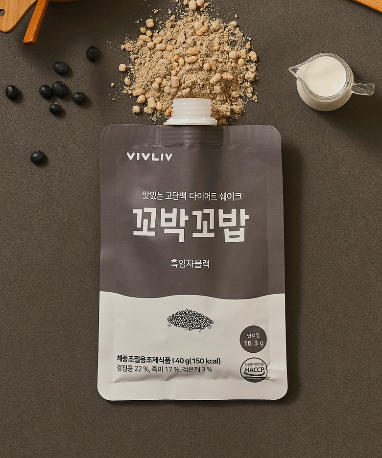 꼬박꼬밥 오리지널 흑임자(40g1EA)