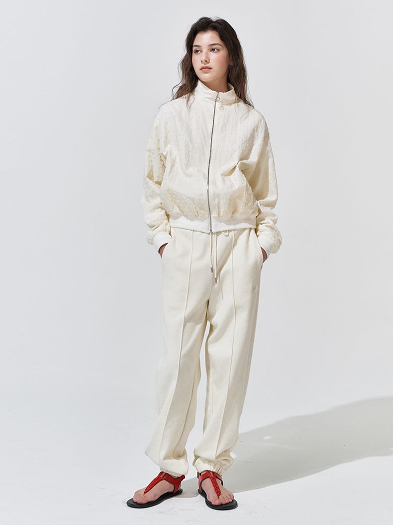 Wave Jogger Pants (Ivory)