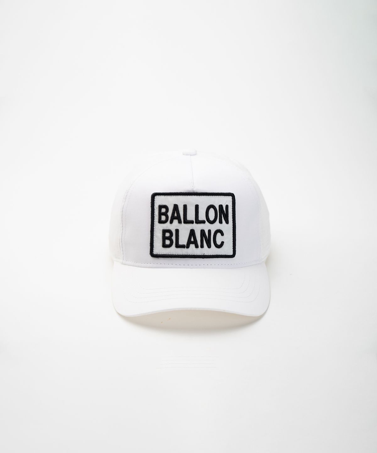 발롱블랑 라이프(BALLONBLANC LIFE) LOGO BALL CAP - WHITE