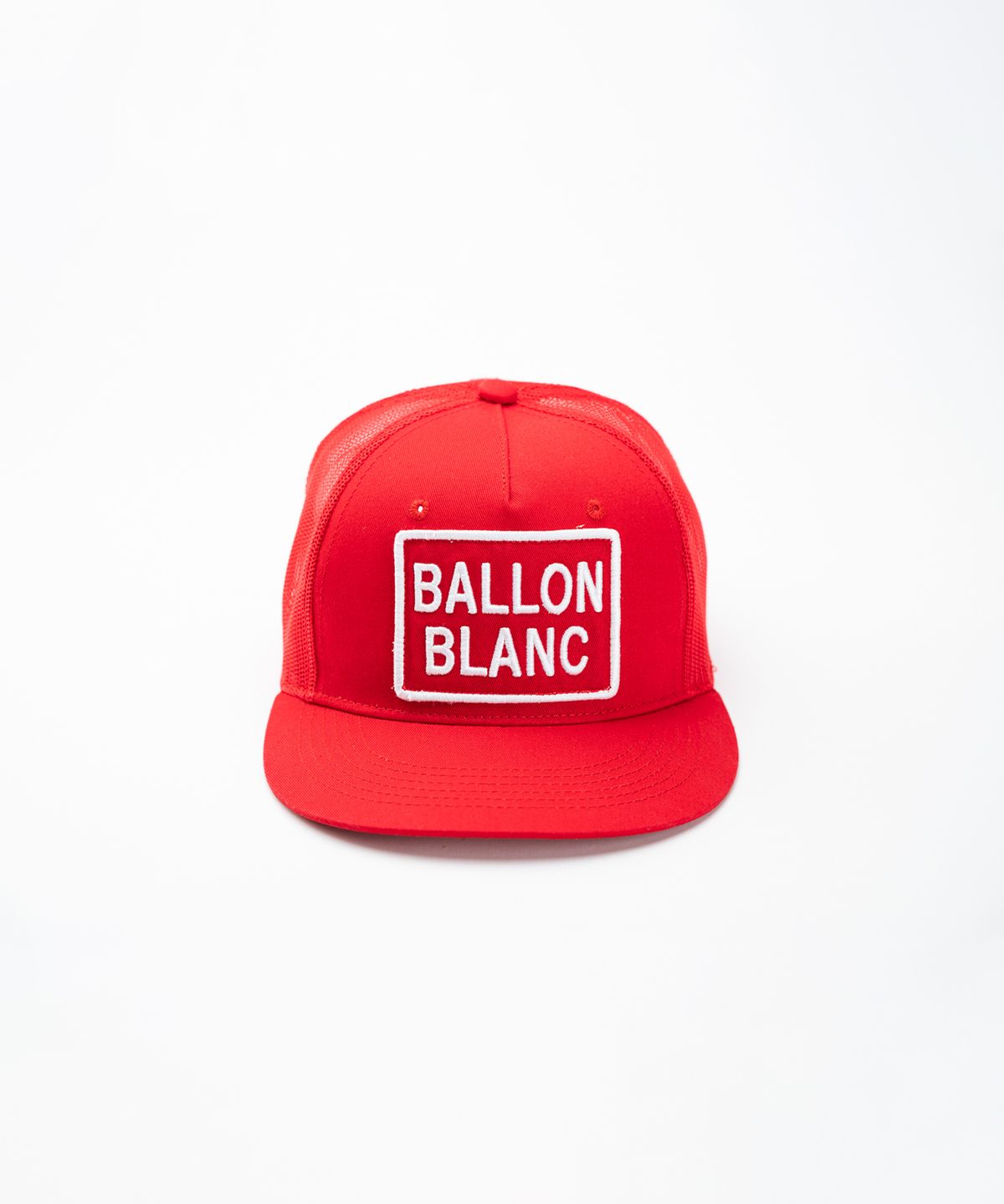 발롱블랑 라이프(BALLONBLANC LIFE) LOGO BALL CAP - RED