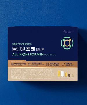 올인원 포 맨 멀티팩 (28포)X1 /28일분 (비타민,오메가3,엽산,옥타코사놀)