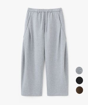 커브드 스냅 스웻팬츠 3COLOR