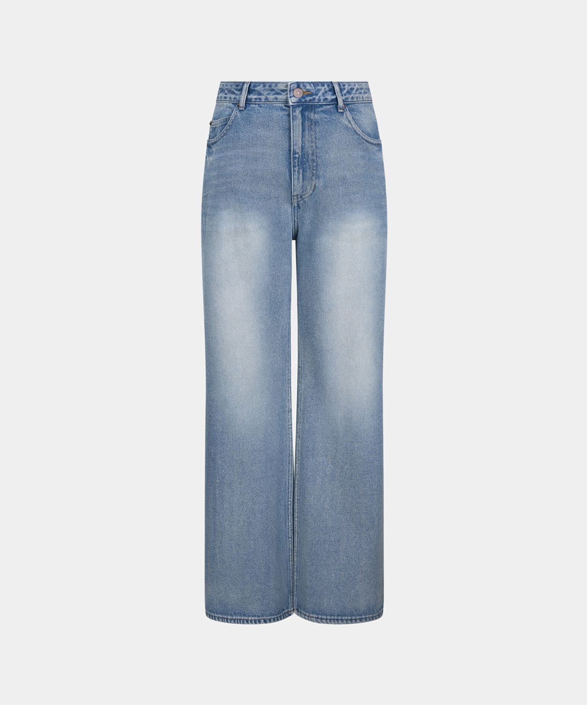 노이스(NOICE) W VINTAGE FADED FLARED JEANS - LIGHT BLUE