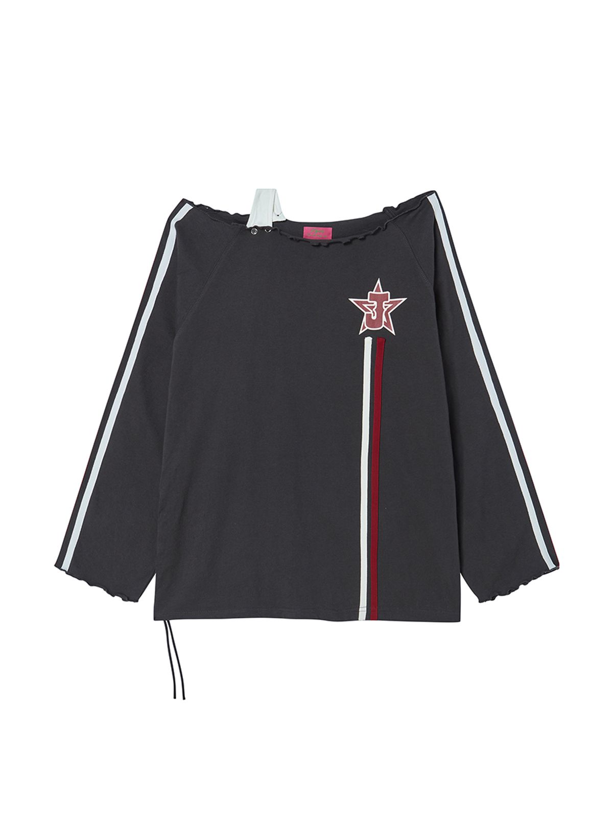 엔와이엑스엑스(NYXX) TNSW BABY DEVIL OFF SHOULDER CHARCOAL