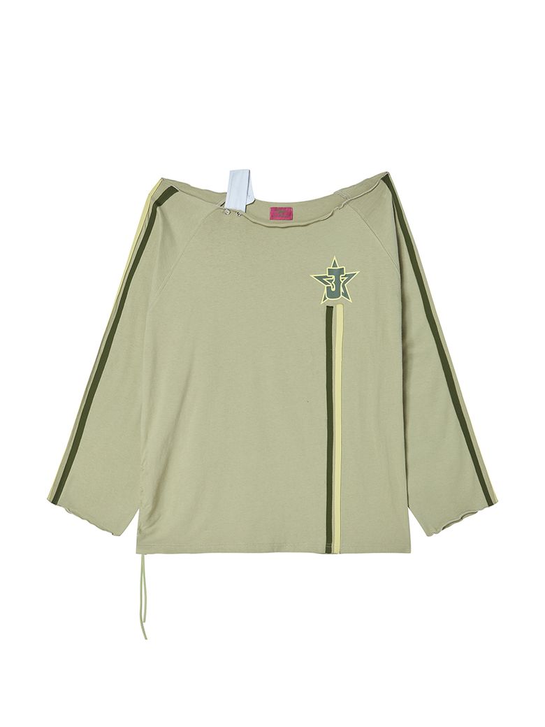 TNSW BABY DEVIL OFF SHOULDER GREEN