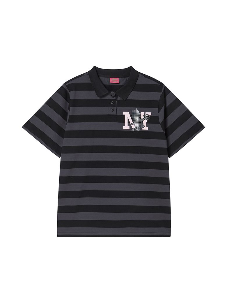 TNSW BABY DEVIL POLO SHIRTS BLACK