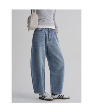 엔트리 맘핏 데님  블루