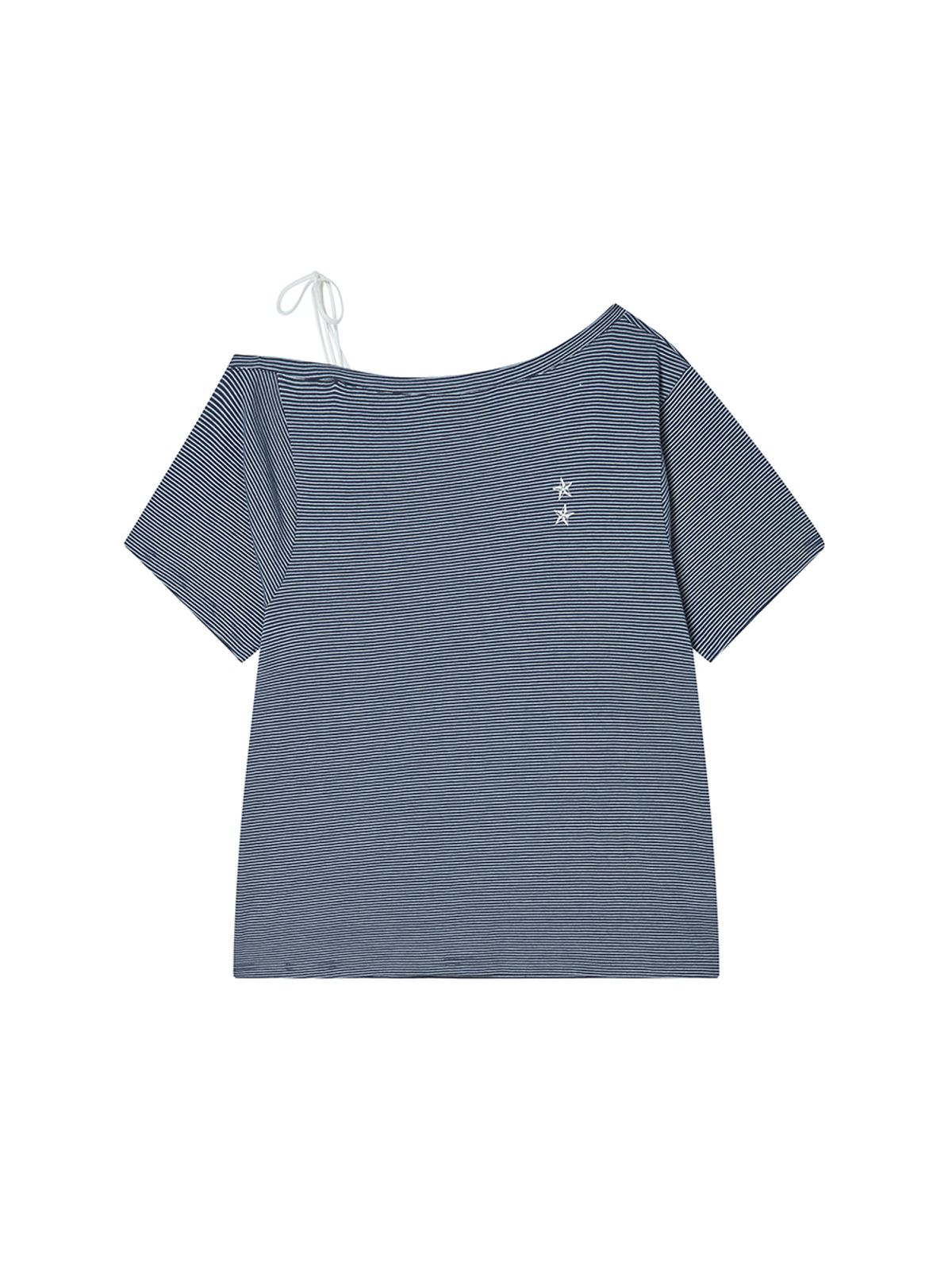 엔와이엑스엑스(NYXX) TNSW KNOT OFF SHOULDER NAVY