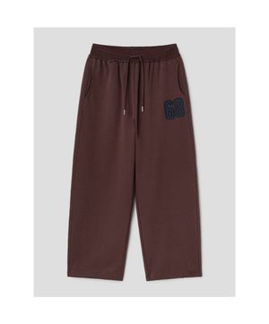 넘버링 스  팬츠  브라운