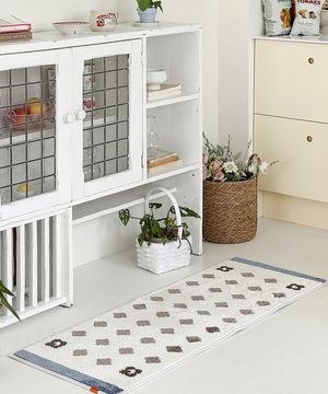 와플 지아트 자카드 주방매트