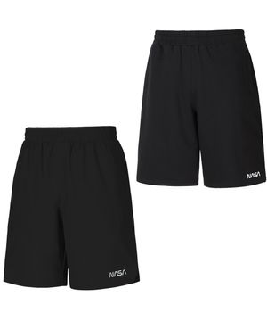 NASA 나사 남녀공용 면 반바지 + 우븐 스판 반바지 2종 세트