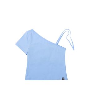 여성요가복 싱글 숄더 탑 2TT6258