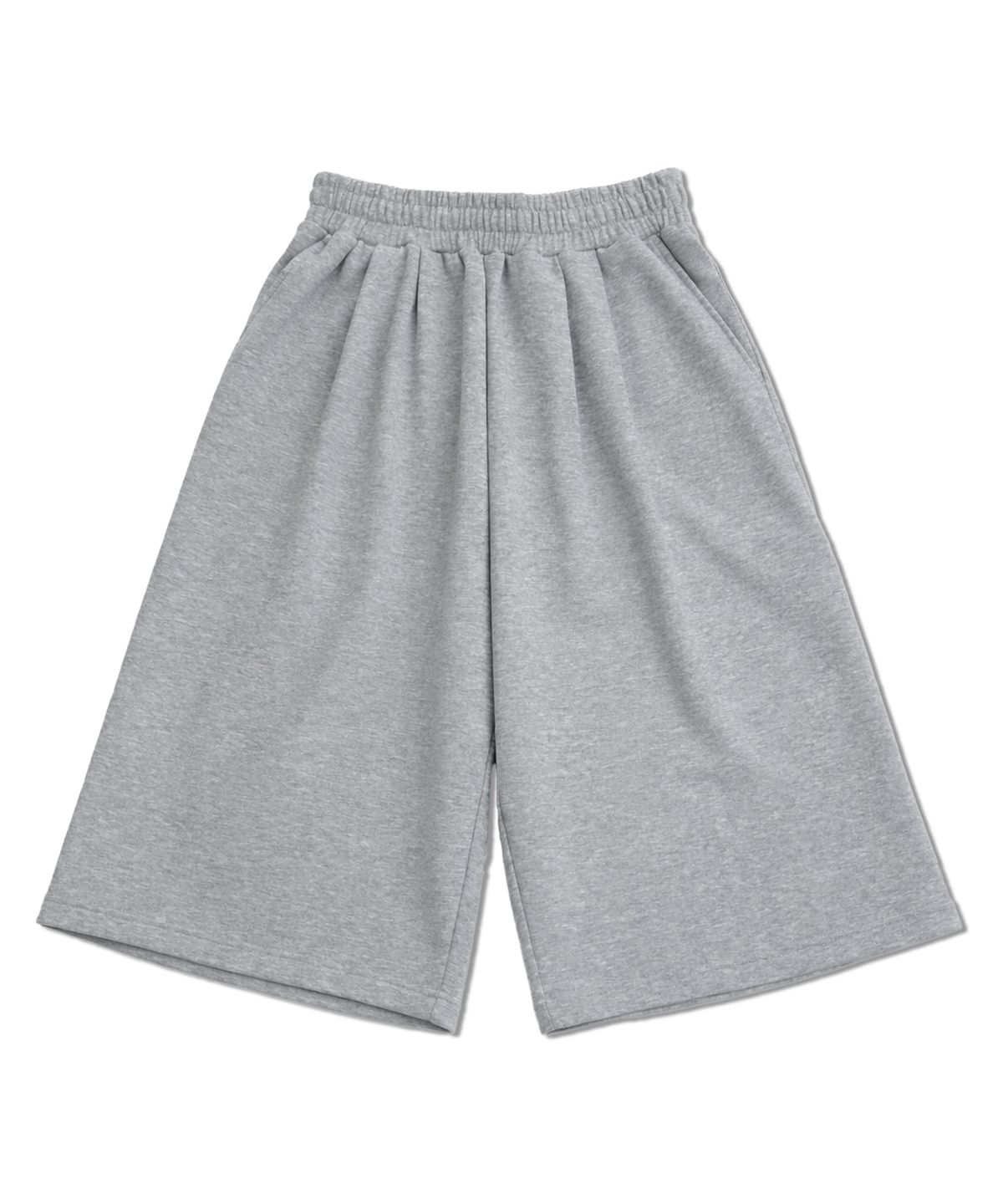 레이피커스(RAYFIKERS) 카펜더 투턱 버뮤다 쇼츠 MQ7PU492_MELANGE GREY