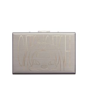 LUVISTRUE X YENA STEEL WALLET(SILVER)
