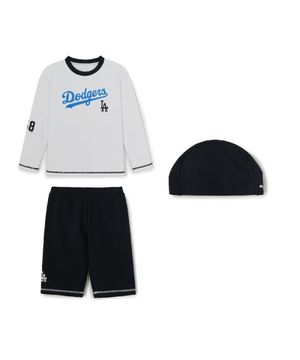 스포티브 티셔츠 래쉬가드 레깅스 세트 LA (White)