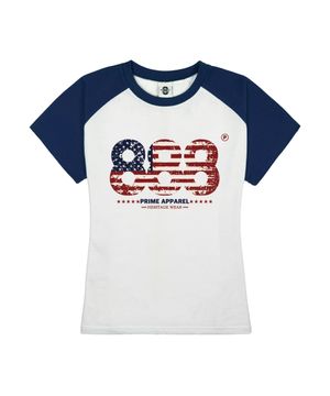 APPAREL 여성 슬림핏 래글런 반팔티셔츠 5 COLORS