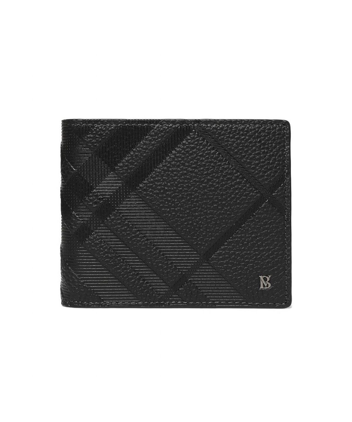 베노베로(BENOVERO) MATTHEW CHECK 반지갑 블랙_BLG1ACP2251K1