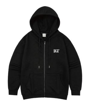 [기모] CLASSIC LOGO 오버핏 투웨이 후드 집업 3 COLORS