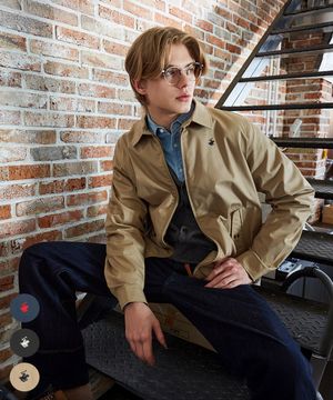 남성 클래식 코튼 해링턴 자켓 3Color JK861