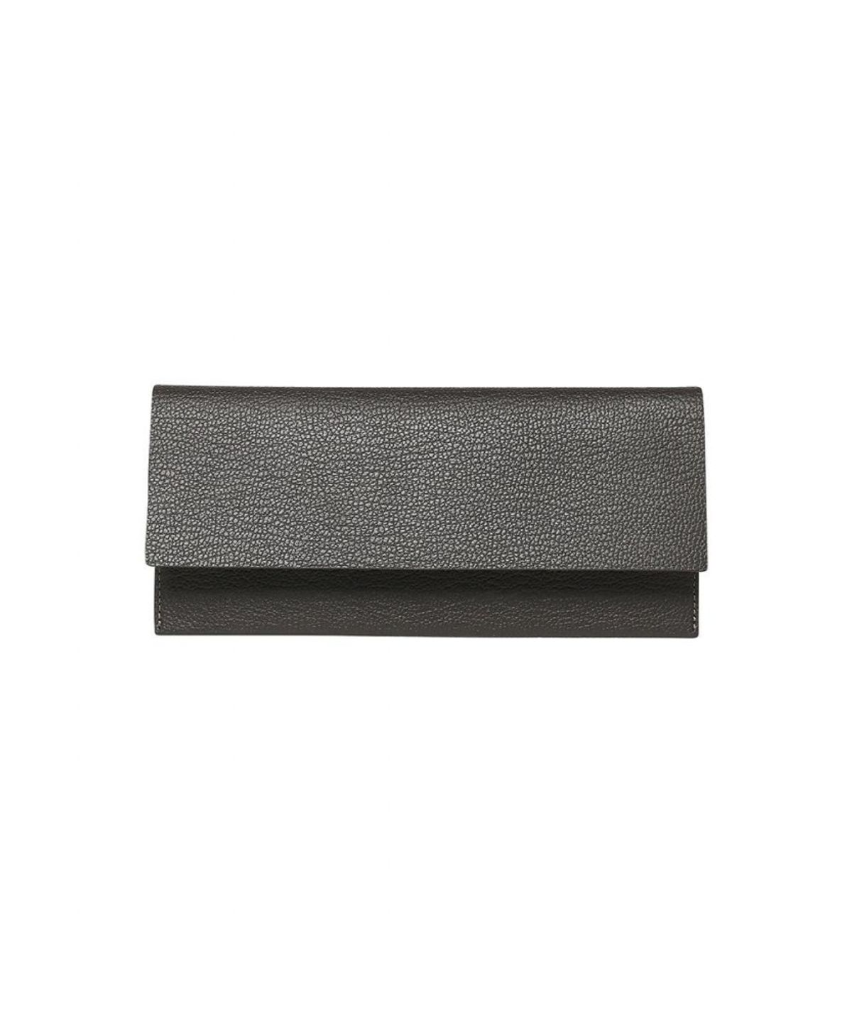 베노베로(BENOVERO) 고트 엠보 플랩 장지갑 BROWN_BLF1ACP3233W1