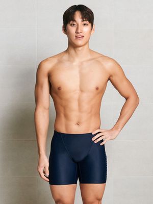 베이직 3부 재머 수영복 딥네이비 (B6SMSMS120DNV)