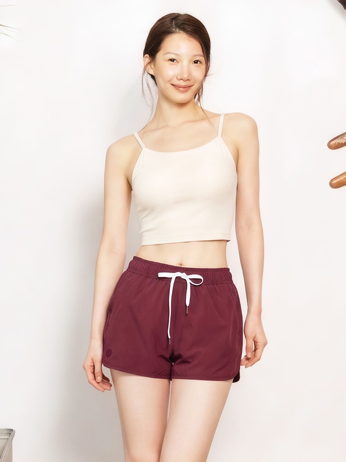 배럴(BARREL) 우먼 골지 탱크탑 아이보리 (B6SWWBR011IVR)