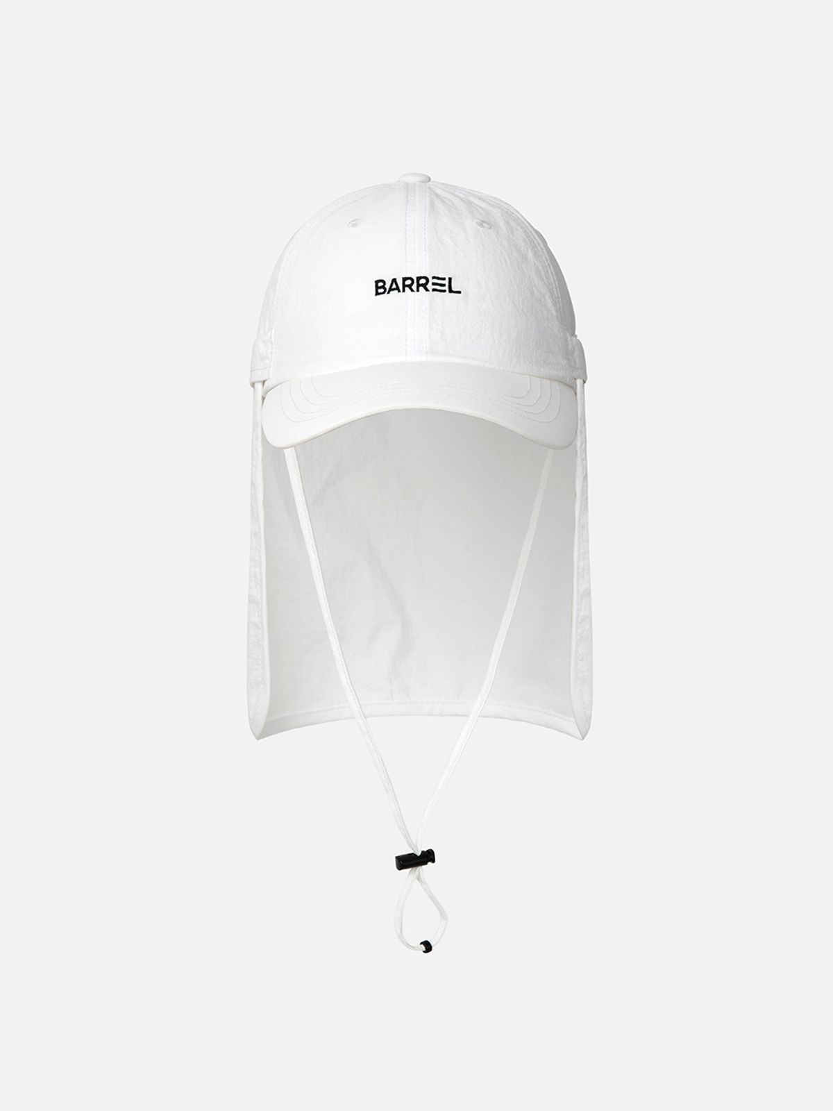 배럴(BARREL) 베이직 선쉐이드 볼캡 화이트 (B6SUACP005WHT)