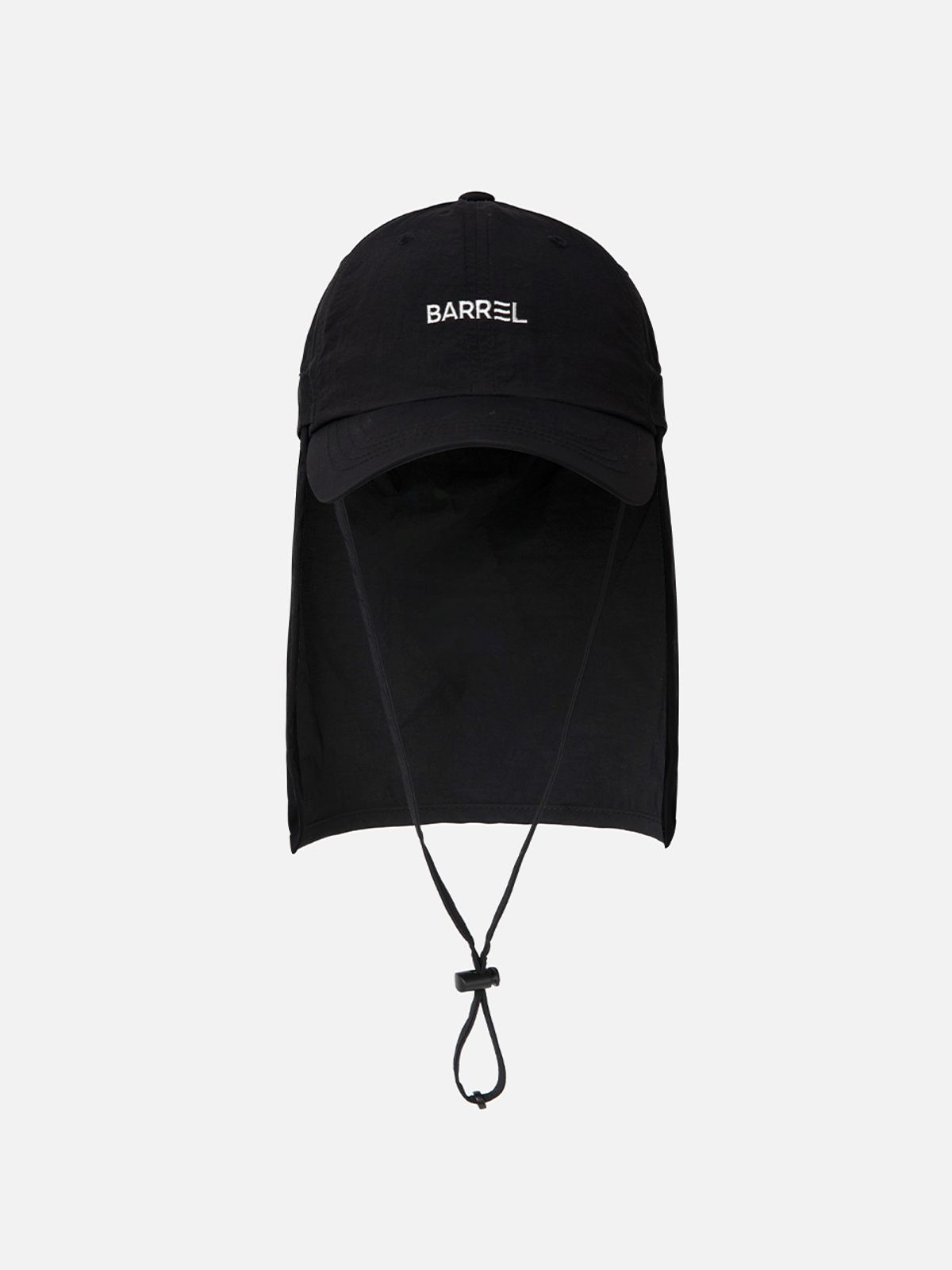 배럴(BARREL) 베이직 선쉐이드 볼캡 블랙 (B6SUACP005BLK)