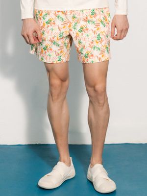 맨 팜트리 4부 워터 쇼츠 아이보리 (B6SMWBS111IVR)