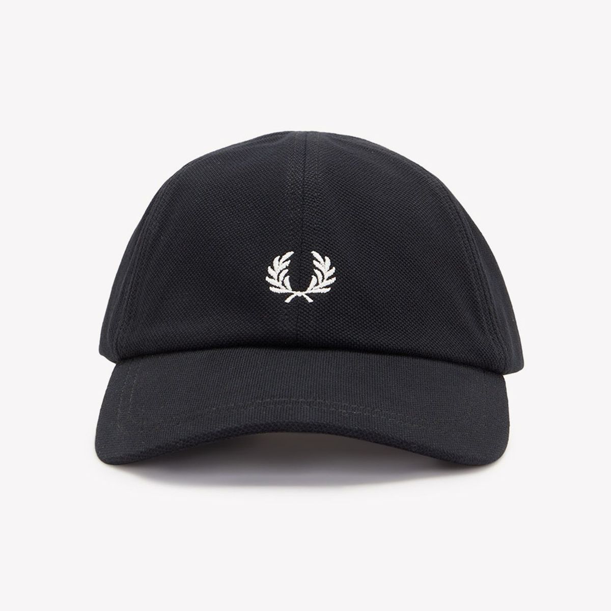 프레드페리(FRED PERRY) 피케 클래식 캡 - 블랙/스노우 화이트 CFPU2612295-843