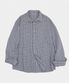 마일드 브러쉬 체크 셔츠 스카이블루