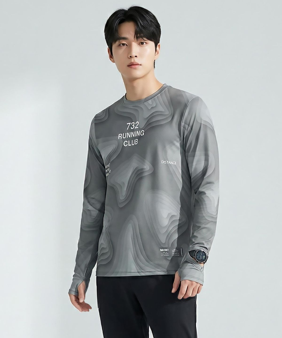 엠씨엔스포츠(MCNSPORTS) 솔리드 긴팔 티셔츠 TRTL-SOLID