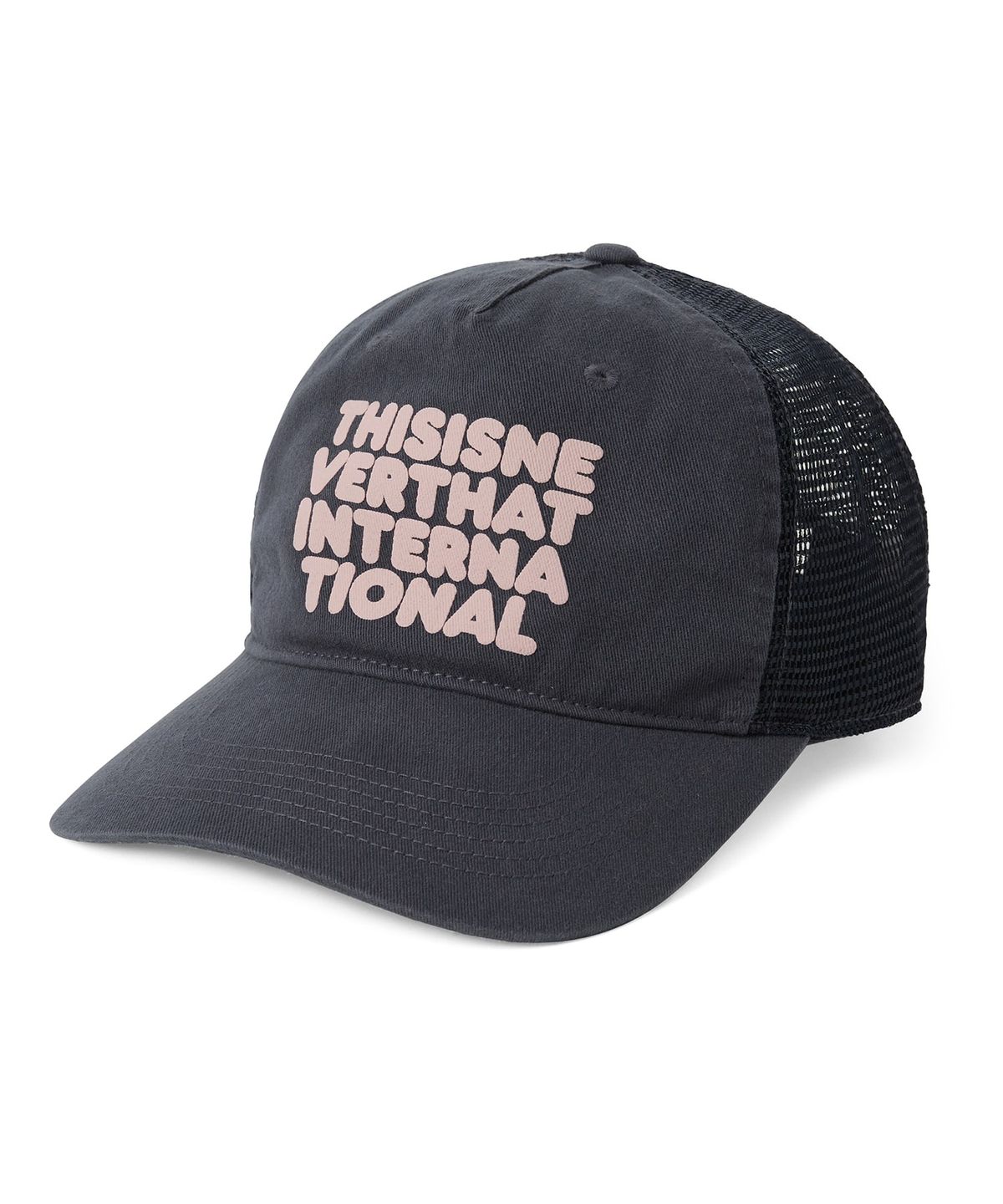 디스이즈네버댓(THISISNEVERTHAT) Washed Trucker Cap Dusty Navy