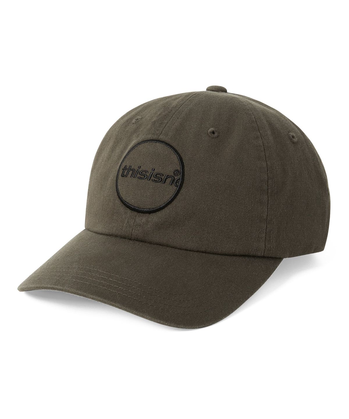 디스이즈네버댓(THISISNEVERTHAT) C-Logo Patch Cap Olive