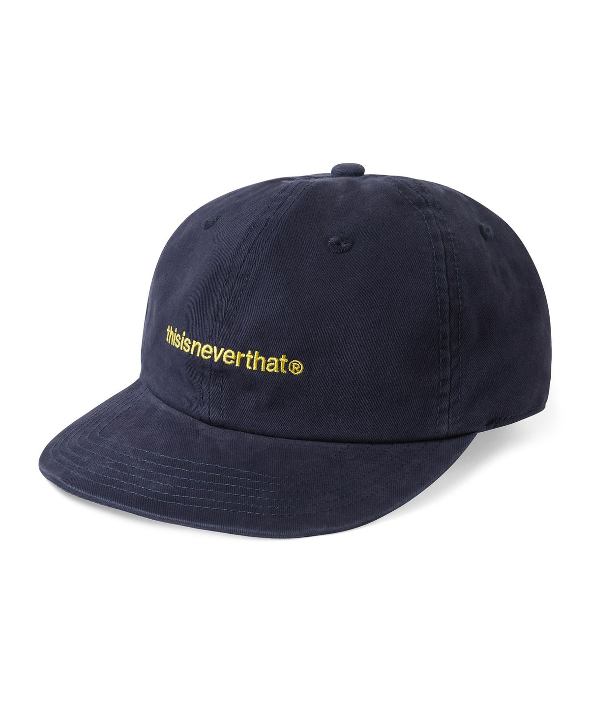 디스이즈네버댓(THISISNEVERTHAT) Washed T-Logo Cap Navy