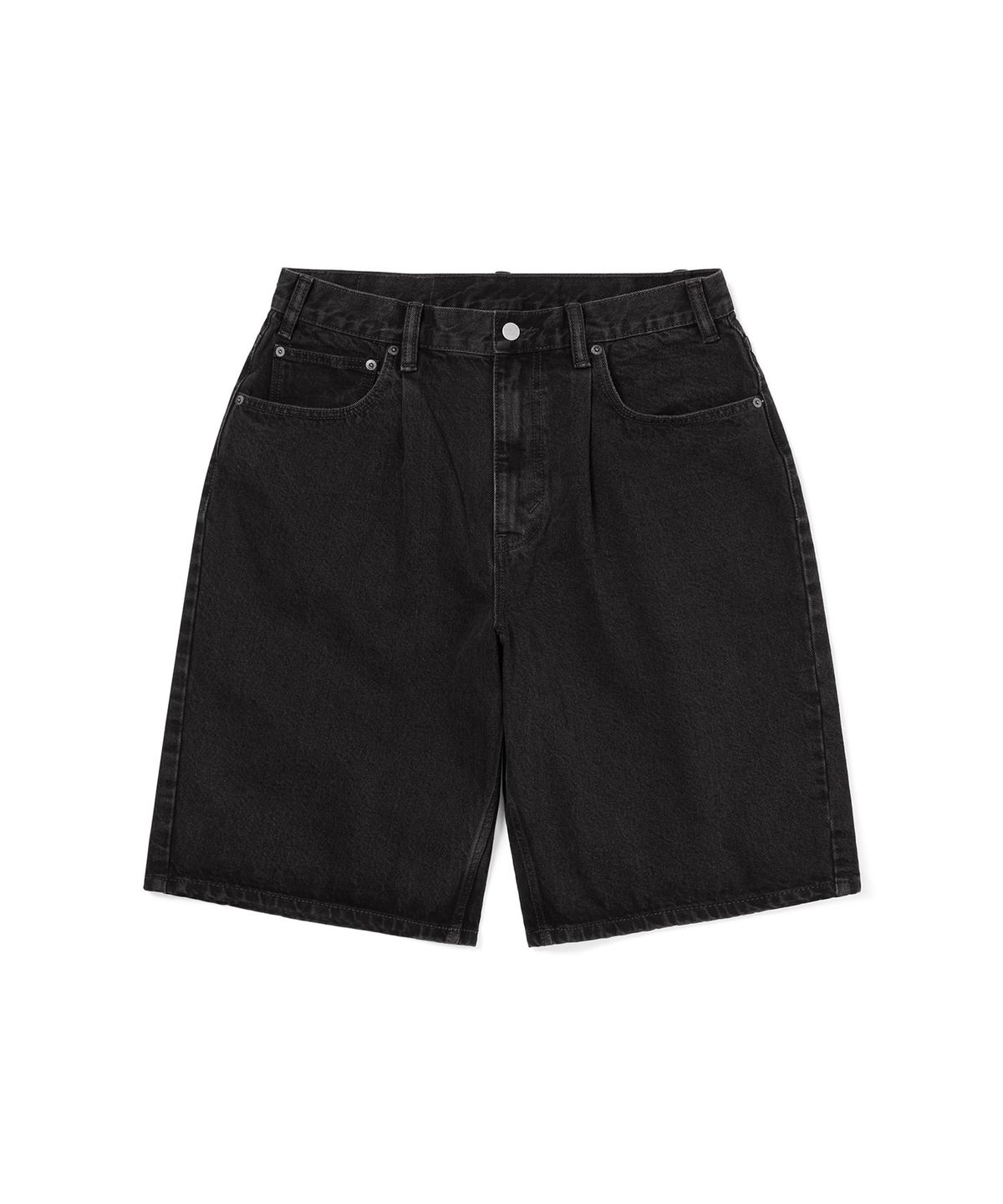 디스이즈네버댓(THISISNEVERTHAT) Loose Denim Short Black