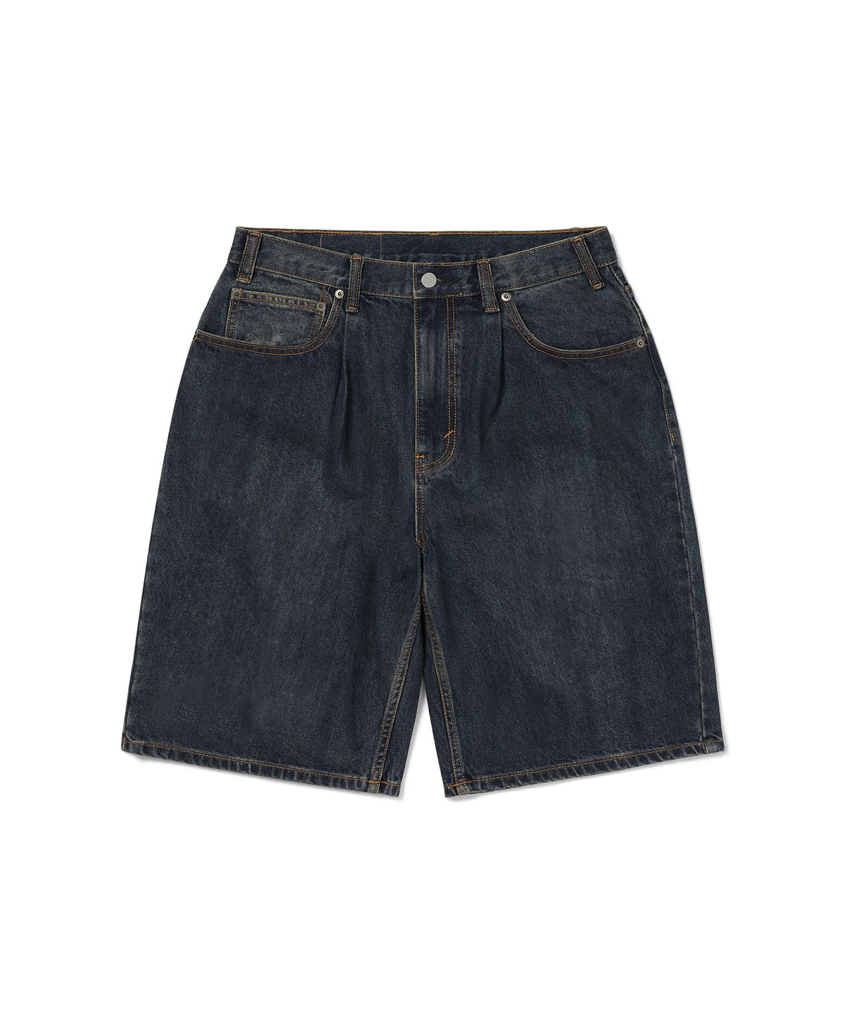 디스이즈네버댓(THISISNEVERTHAT) Loose Denim Short Dusty Mud