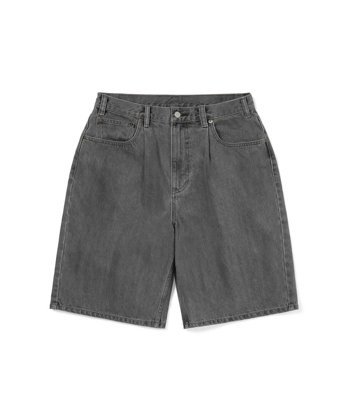 디스이즈네버댓(THISISNEVERTHAT) Loose Denim Short Dusty Grey