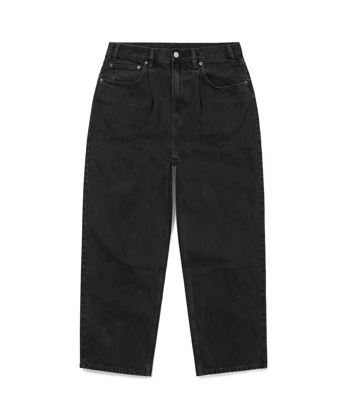 디스이즈네버댓(THISISNEVERTHAT) (SS26) Loose Jeans Black