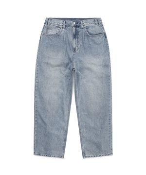 Loose Jeans Washed Blue