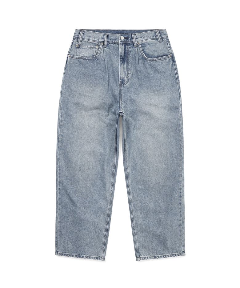 (SS26) Loose Jeans Washed Blue