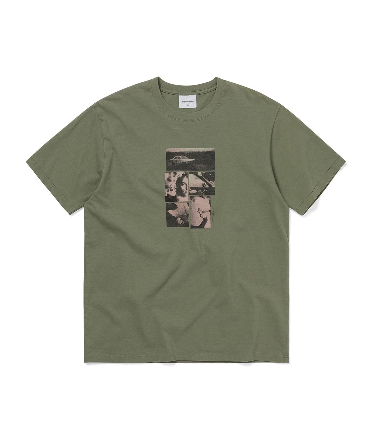 디스이즈네버댓(THISISNEVERTHAT) Scenes Tee Sage Green