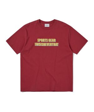 SPORTS GEAR Tee Red