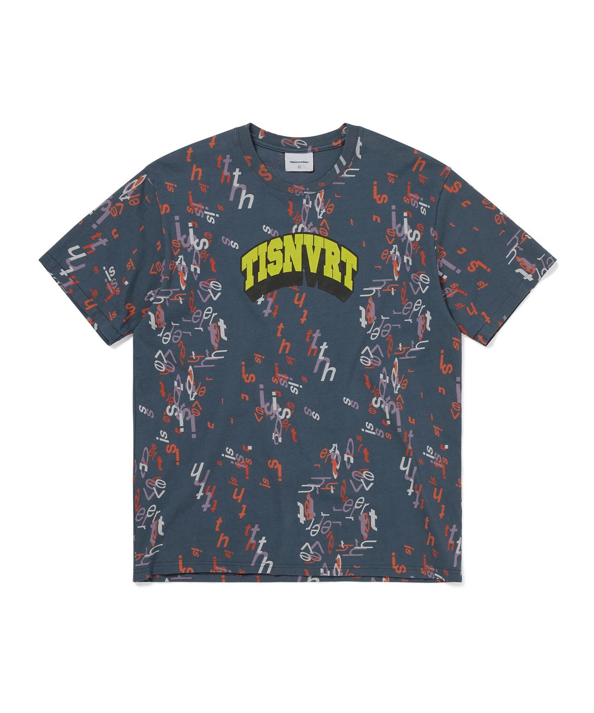 디스이즈네버댓(THISISNEVERTHAT) Flow Tee Faded Navy