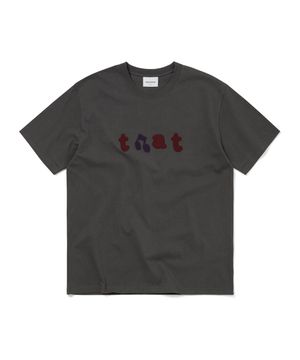 that Applique Tee Charcoal